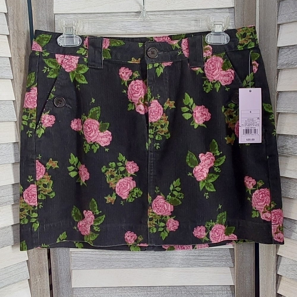 Women's High-Rise Cord Mini Skirt | Wild Fable™ | 6